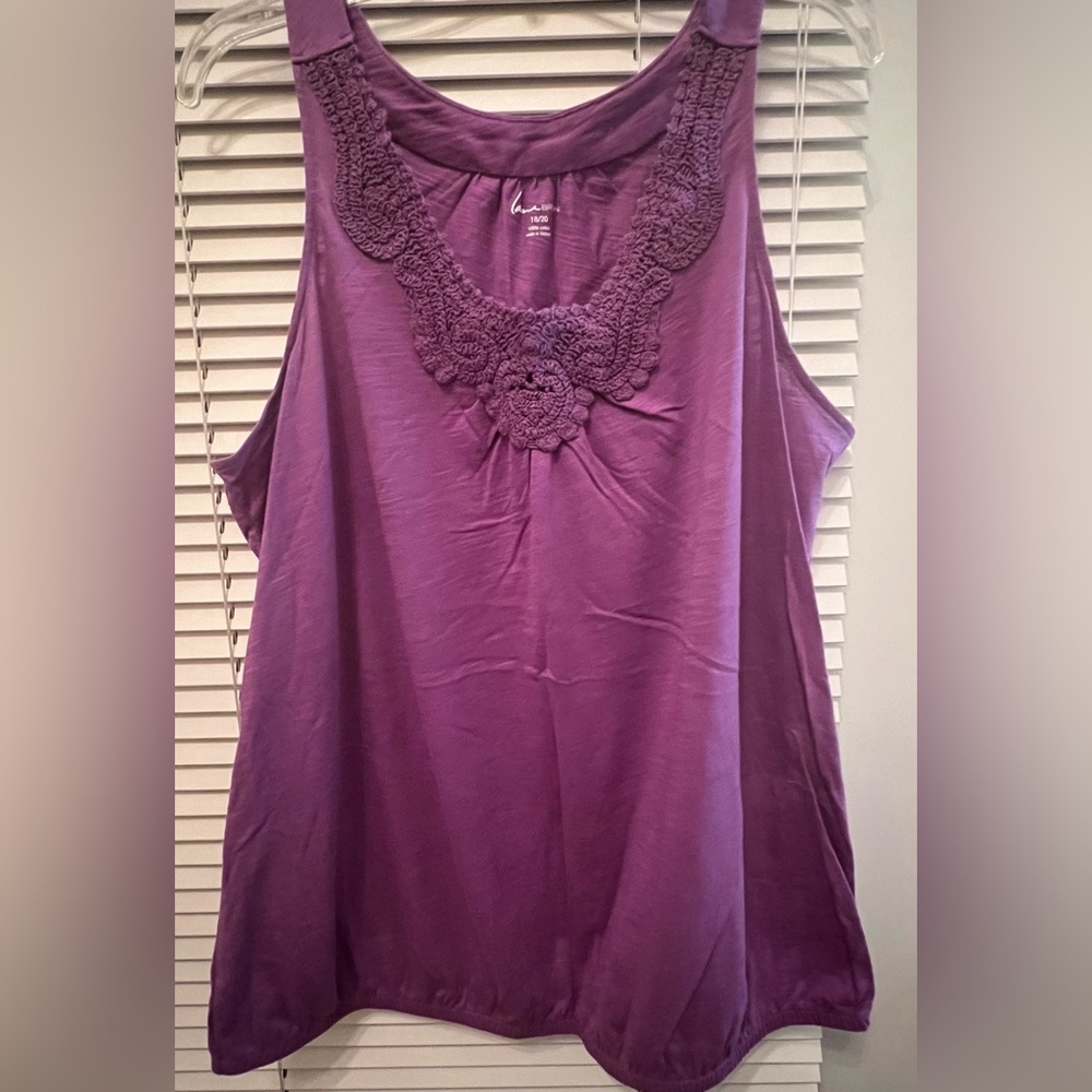 Lane Bryant | Embroidered Tank